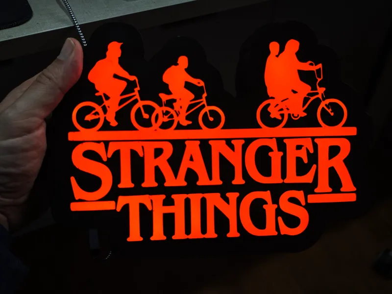 Stranger Things Lightbox - Diffuser Remix