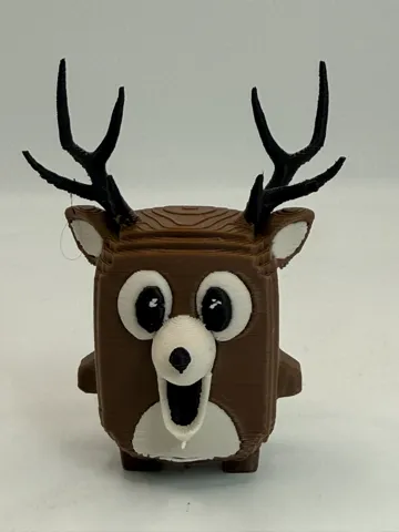 Figura decorativa: 99 Nights Deer Sprite - Cute Blocky Deer Figure — vista de referencia 2