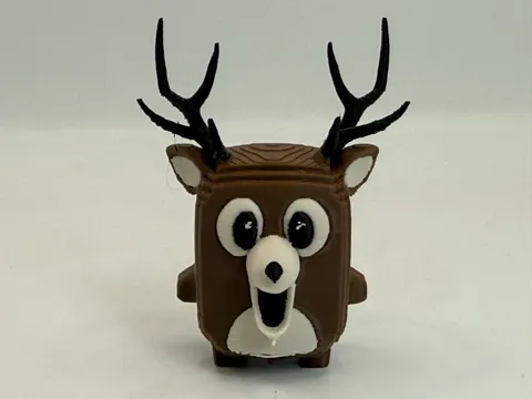 Figura decorativa: 99 Nights Deer Sprite - Cute Blocky Deer Figure — referencia de MakerWorld