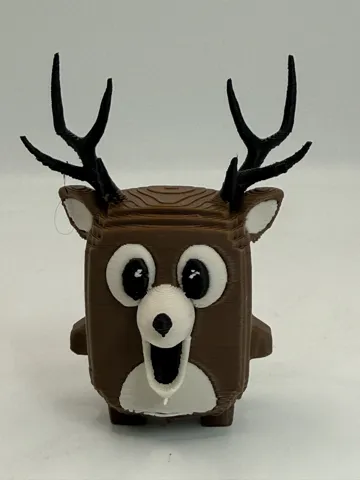 Figura decorativa: 99 Nights Deer Sprite - Cute Blocky Deer Figure — vista de referencia 3