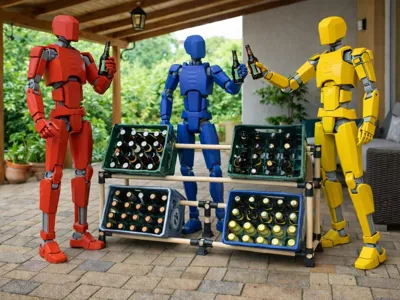 DIY Beverage Crate / Beer Crate Holder
