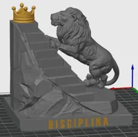 L'Ascension du Lion — statue symbolique — photo 4
