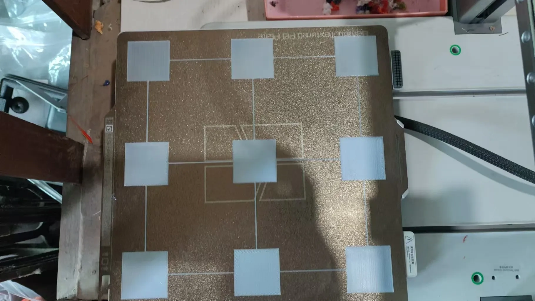 Miniatura 1 do modelo 3D 打印机 首层平整度测试模型