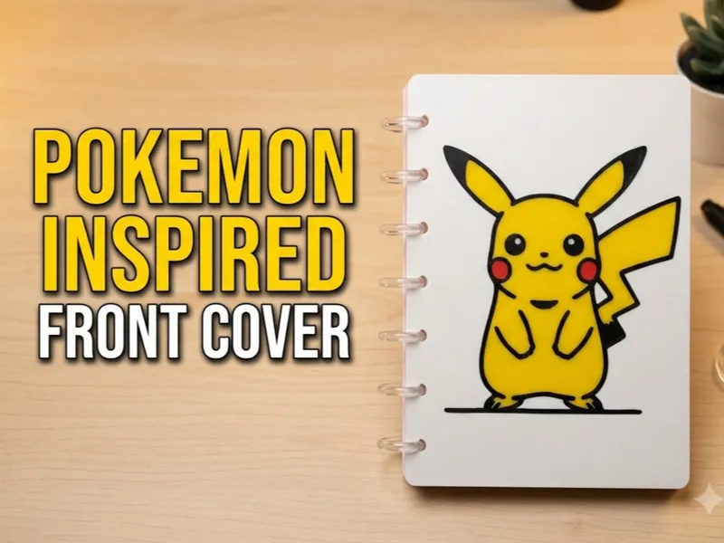 Discbound – Pikachu Inspired A5 Front Cover