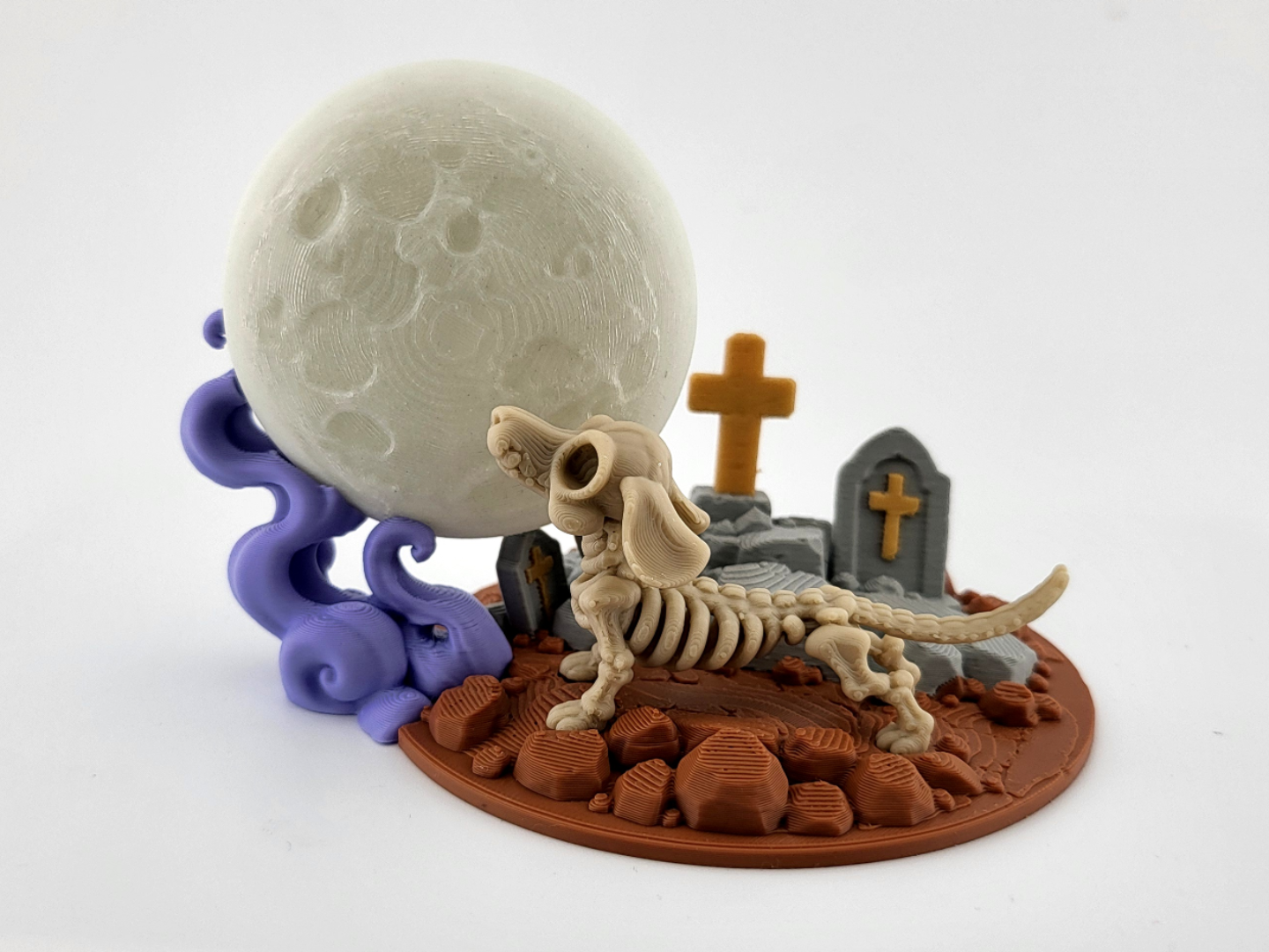 Skeleton Dachshund | Halloween Dog Decoration glow - 1