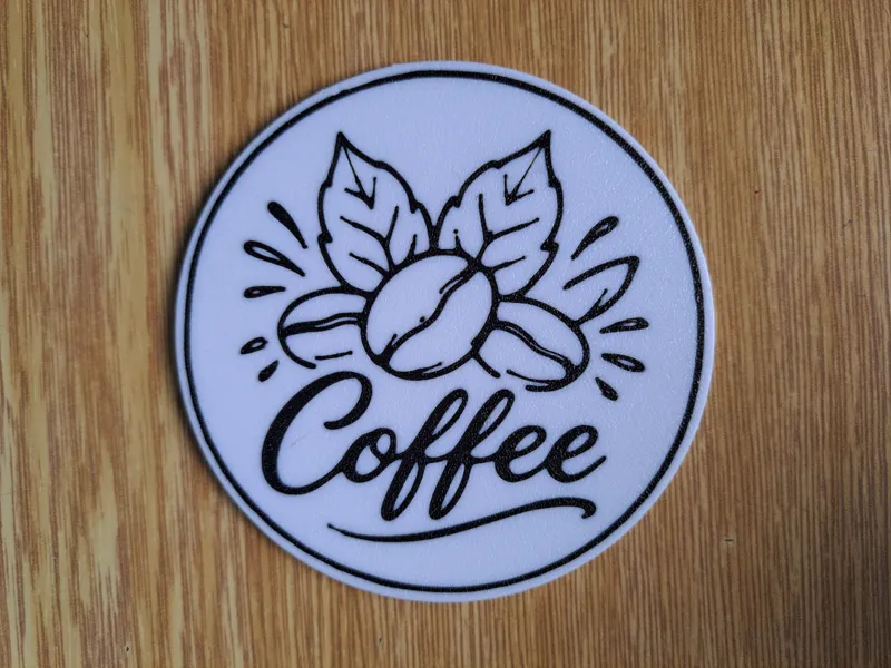 Coffee Bean Coaster #11