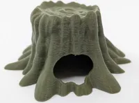 Cachette souche pour petit animal / reptile — photo 2