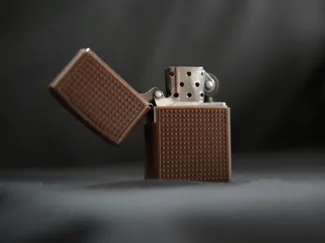 Zippo textured case