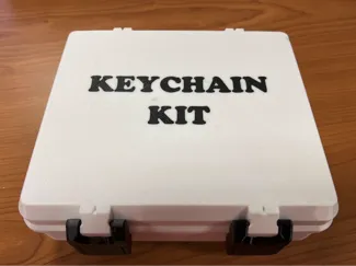 Keychain Accessory Organizer Case Box
