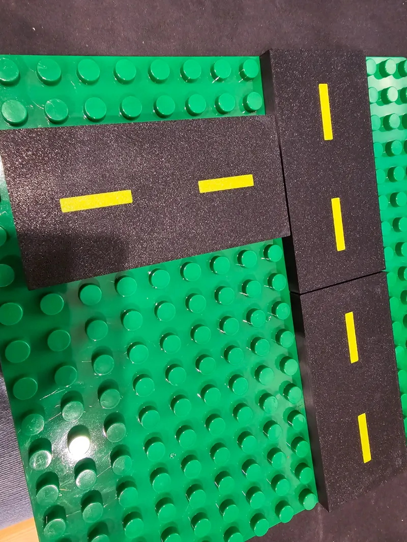 Lego Duplo road tile 4x8 