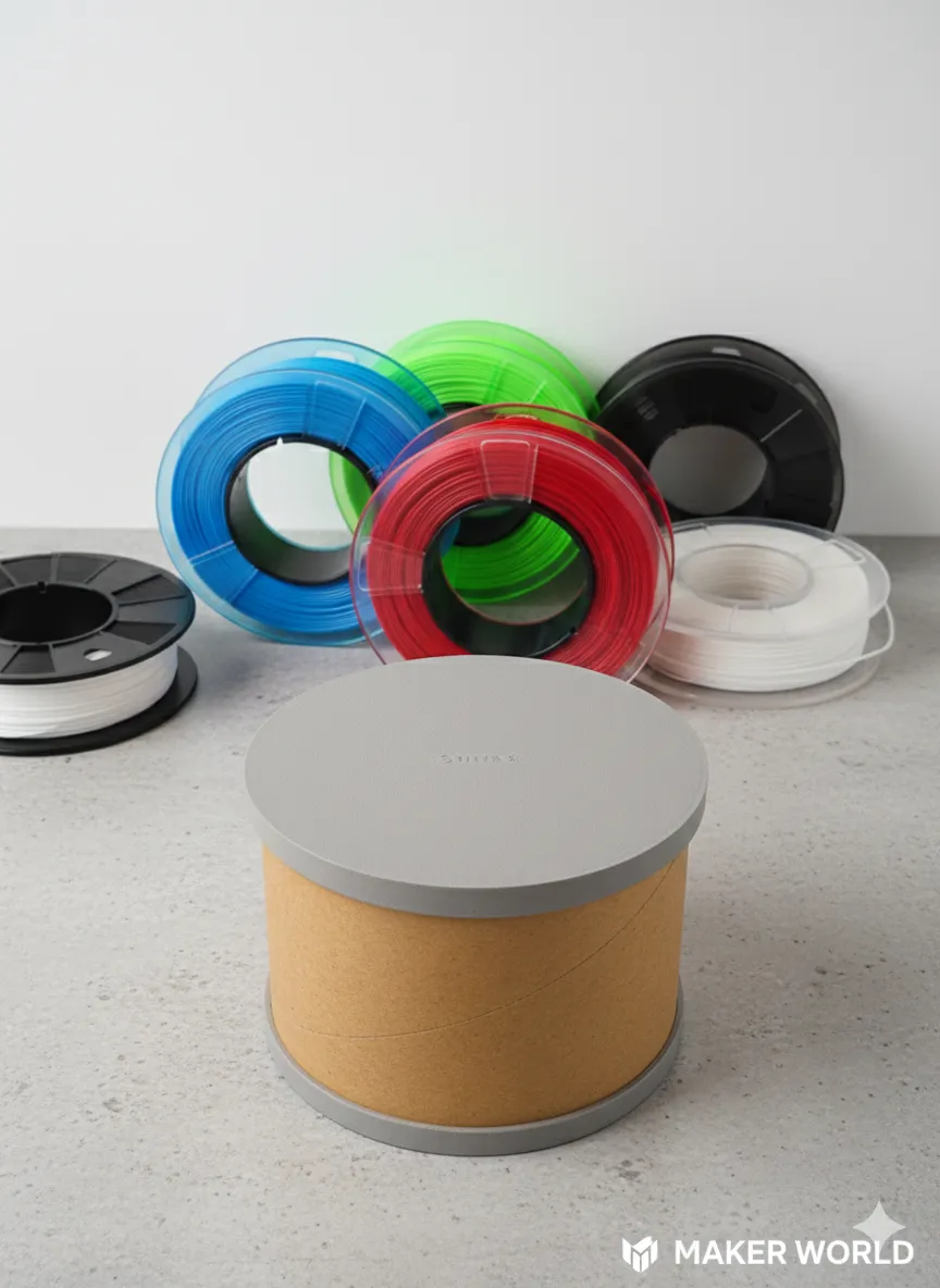 Recycled Bambu Spool Box - Free 3D Print Model - MakerWorld
