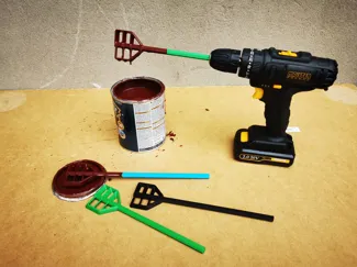 Paint Mixer for Drill – 4 Sizes – Heavy Duty