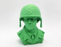 Buste de soldat de la Seconde Guerre mondiale — photo 1