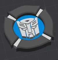 Coloured Rescue Bots logo