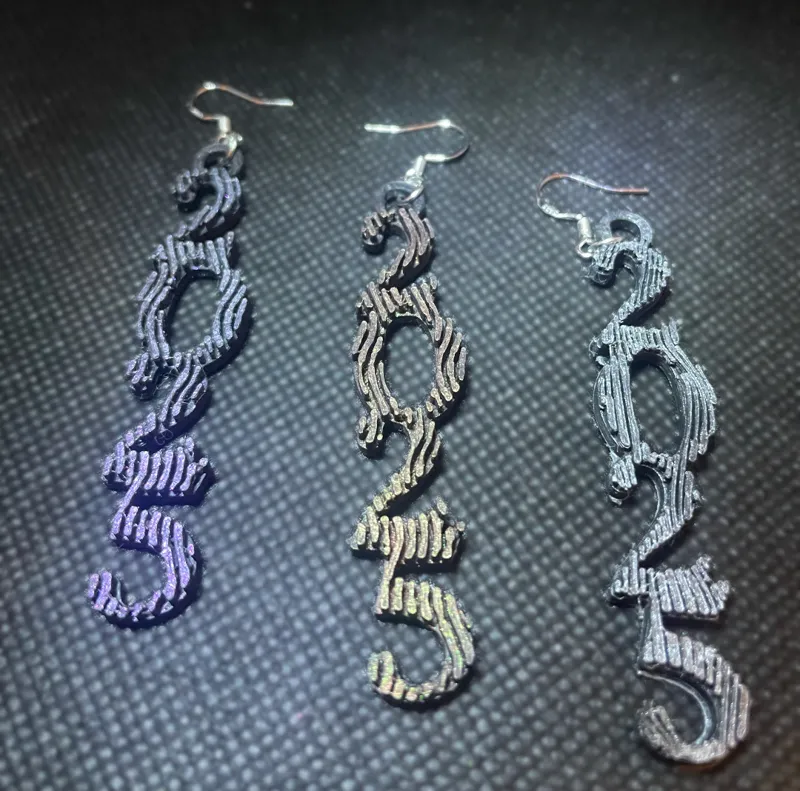 New Year 2025 Earring