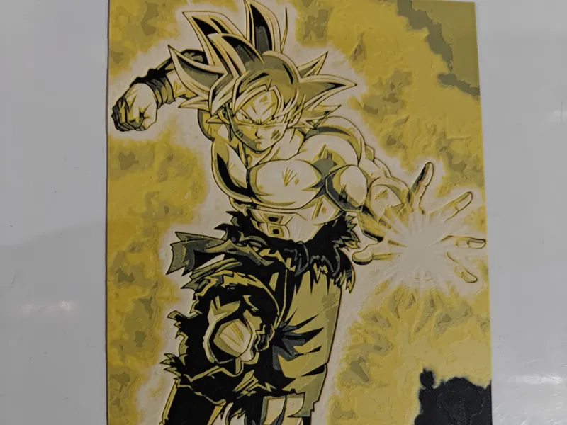Goku 3-Color Hueforge
