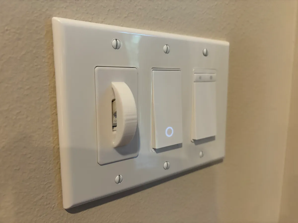 Adaptateur interrupteur à bascule vers levier
