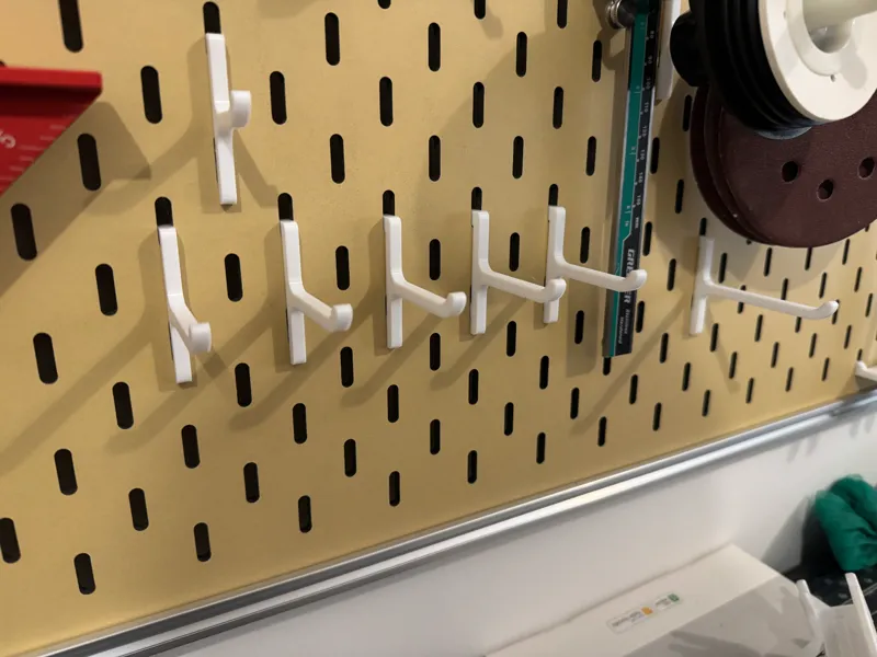 洞洞板工具架计划 各长度挂钩