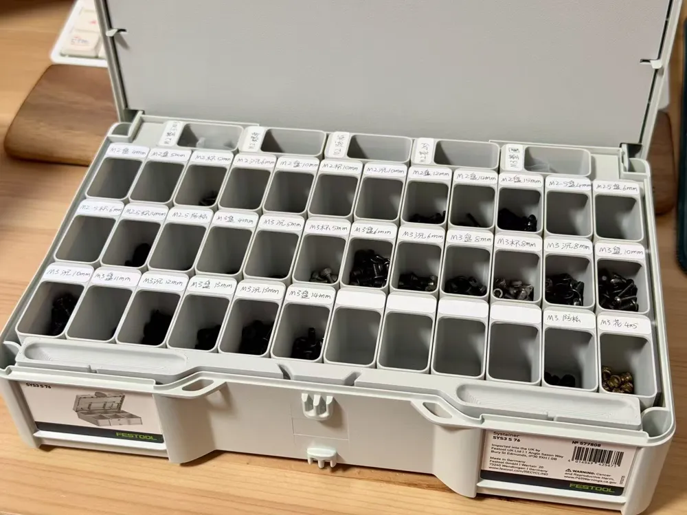 Festool Systainer Mini SYS3 S 76 Modular Storage Solution - Free 3D ...