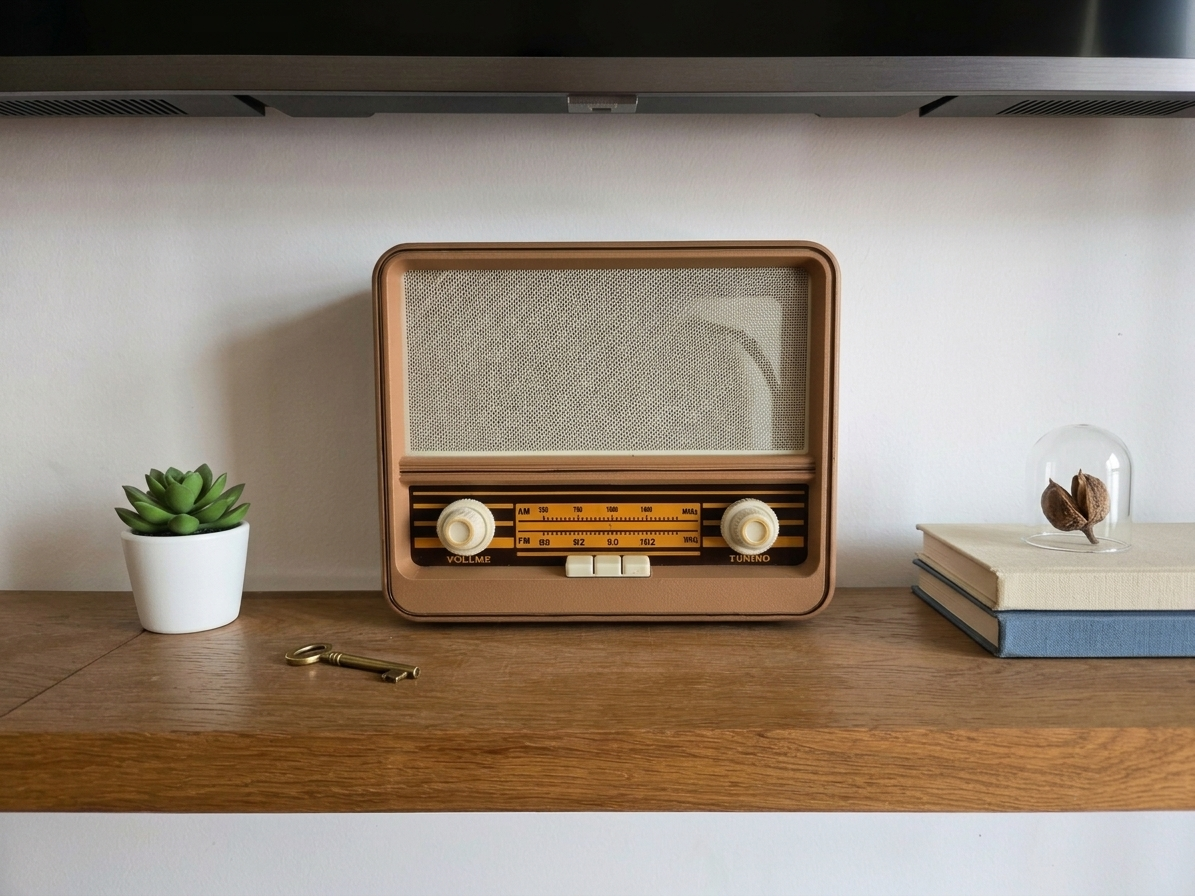 AMPER - Retro Radio Toddler Lock Socket Cover - 1