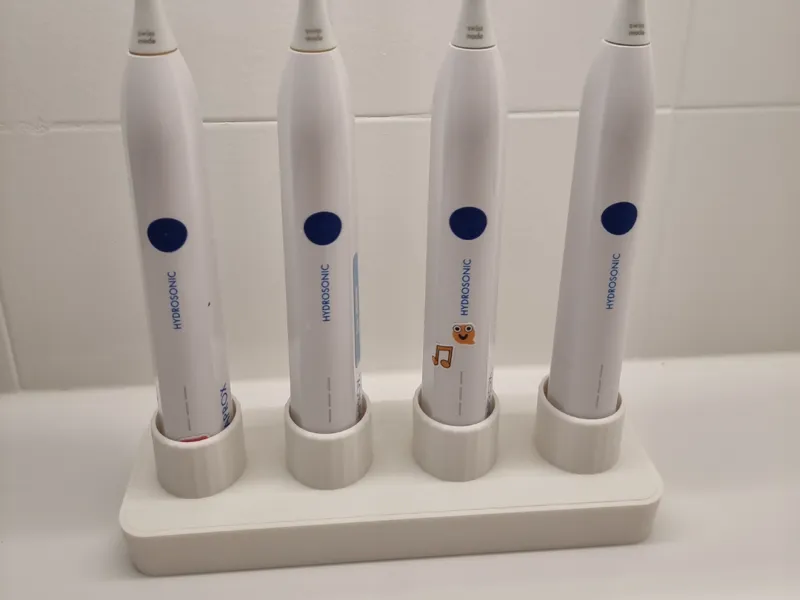 Zahnbürsten Halter Curaprox Hydrosonic 4-fach