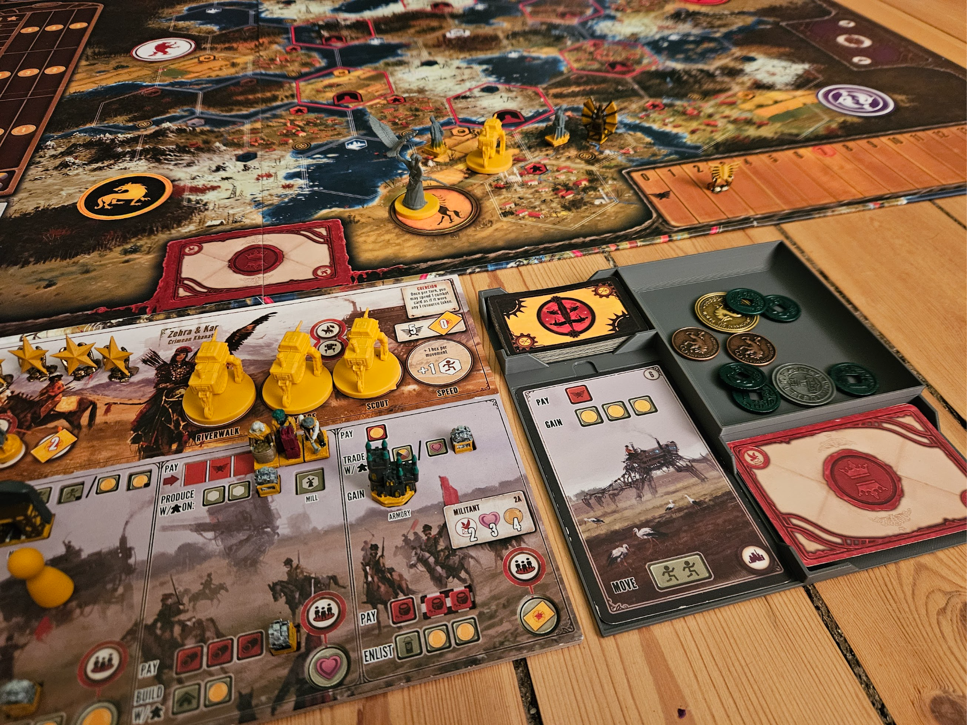 Scythe Factory Card Organizer
