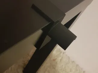 Headphone holder for IKEA Lack table