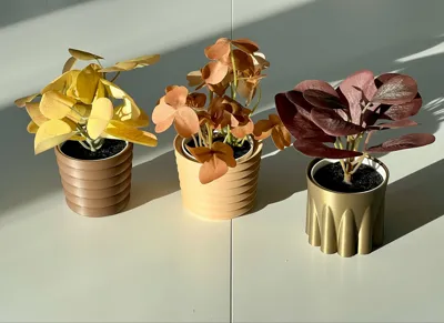 IKEA Fejka 3x kleine Pflanzenpfe  Kostenloses 3D-Druckmodell  MakerWorld