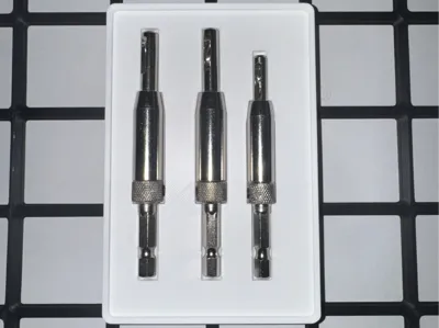 Gridfinity Bin for Self Centering Drill Bits