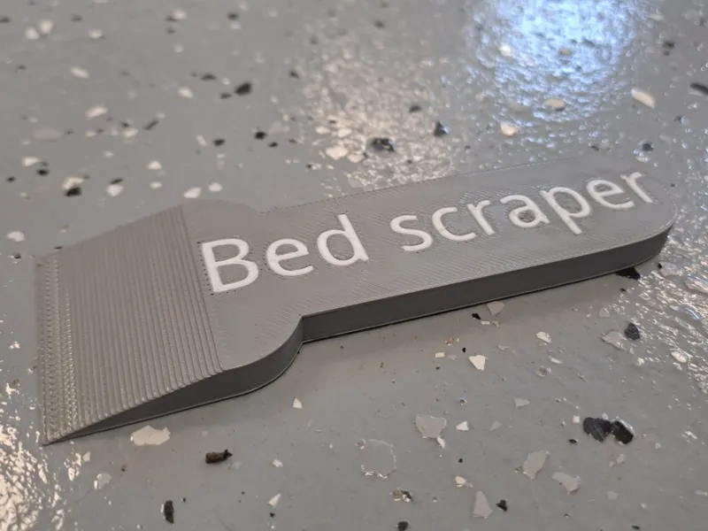Bed scraper