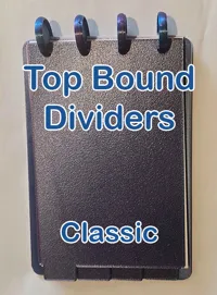 Classic (7in x 9.25in) Top Bound 5 Dividers