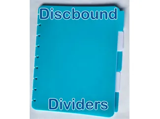 Blank Discbound Dividers