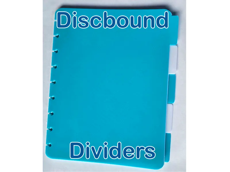 Blank Discbound Dividers