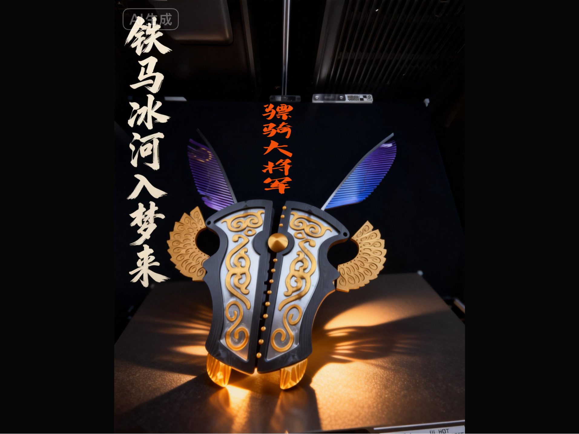 铁血冰河-战马面具