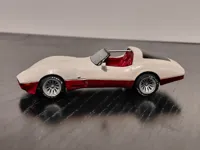 Chevrolet Corvette C3 — maquette de collection — photo 8
