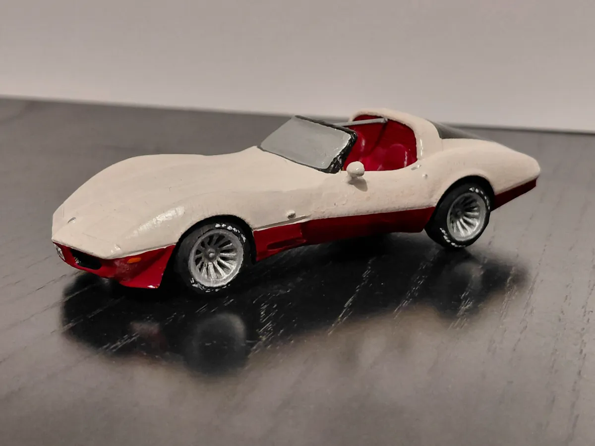 Chevrolet Corvette C3 — maquette de collection