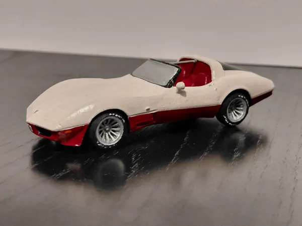 Chevrolet Corvette C3 — maquette de collection