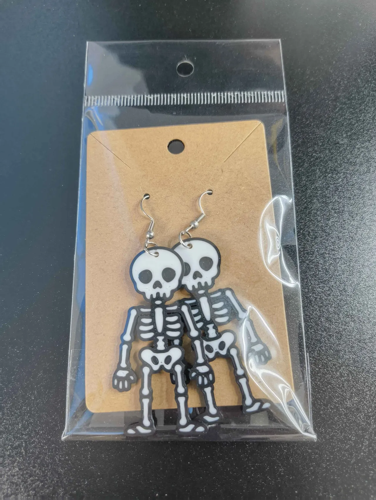 Skeleton Earring view 3