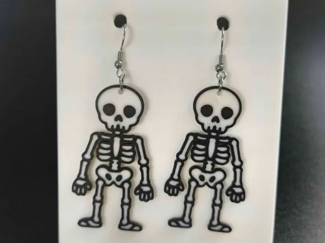 Skeleton Earring