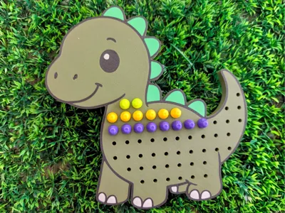 dino fuse beads