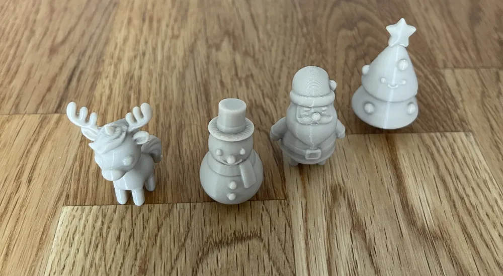 quickly printable mini Christmas figures by create3Dprint MakerWorld ...