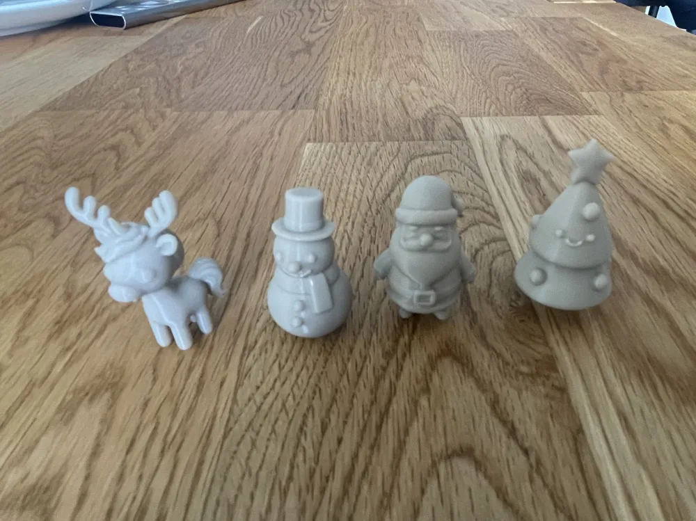 quickly printable mini Christmas figures by create3Dprint MakerWorld ...