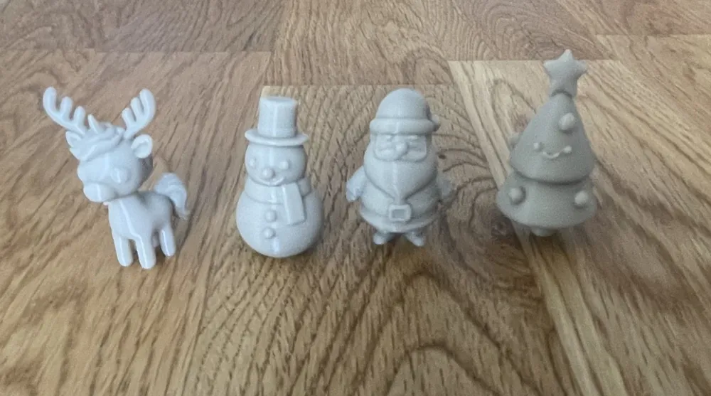 quickly printable mini Christmas figures by create3Dprint MakerWorld ...