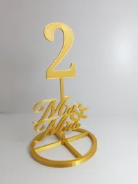 Numéros de table pour mariage — photo 4