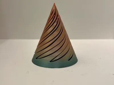 Impossible Passthrough Fidget Cone
