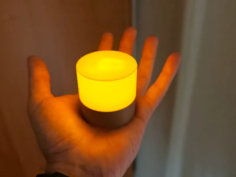 Minimal tealight holder (1hr print)
