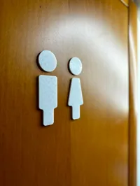 Pictogrammes pour toilettes — photo 3