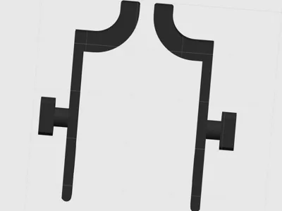 Pegboard Screwhole Adapter