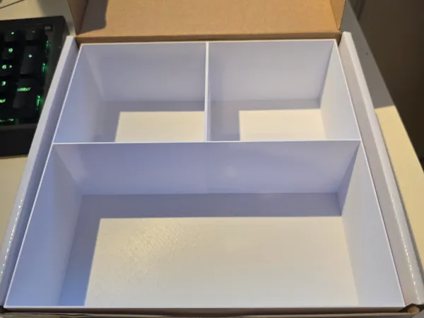 Plateaux de rangement pour recycler les boîtes de filament Esun