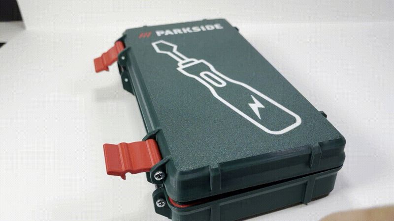 Estuche/caja destornillador eléctrico Parkside